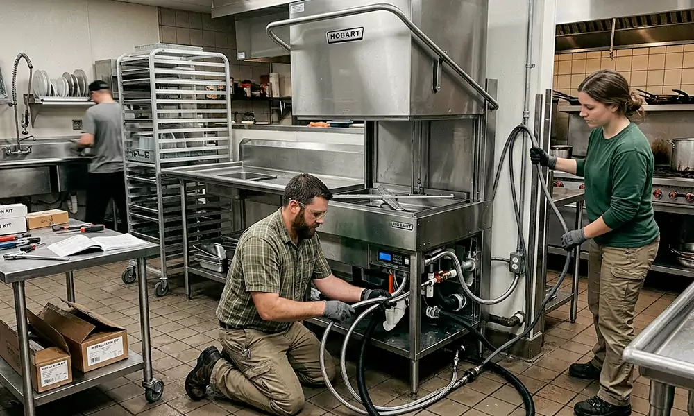 Commercial Dishwasher Installation in South Boston, MA