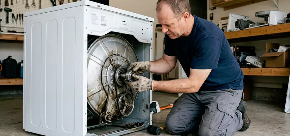 Washer Tub Bearing Replacement in South Boston