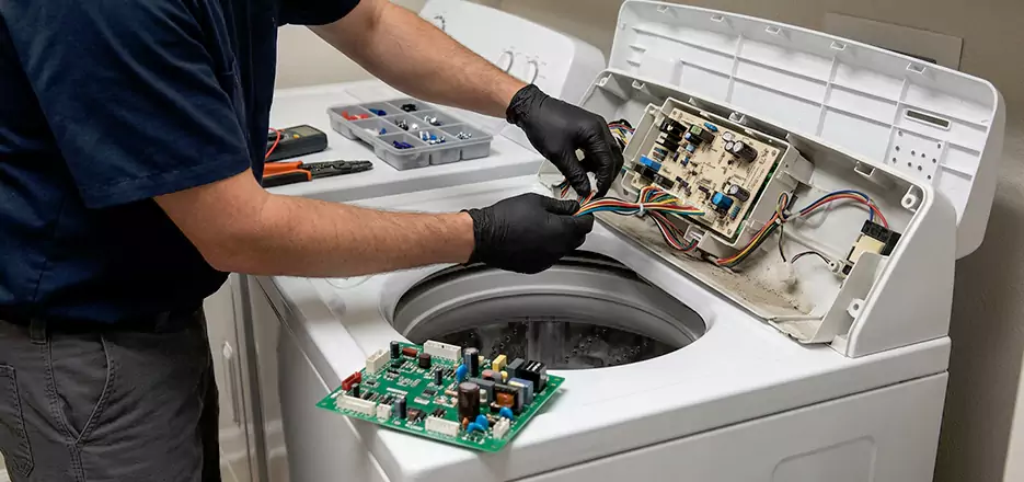 Washer Control Panel Board Replacement in South Boston